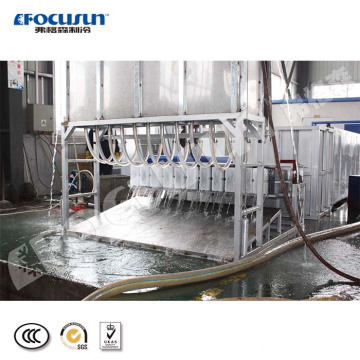 Large capacity Brine system ice Block making machine capacity from 1 ton to 100 tons